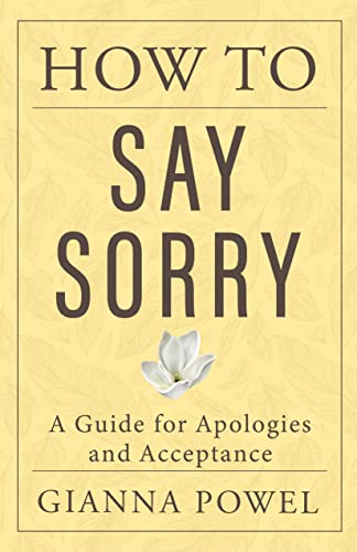 How To Say Sorry