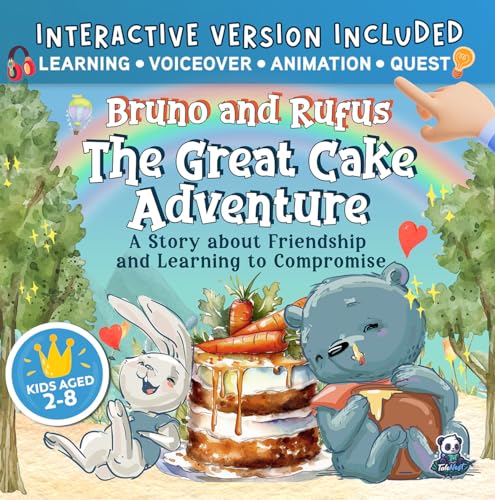 Free: Bruno and Rufus, The Great Cake Adventure. Includes INTERACTIVE VERSION with Voiceover, Animation, and Quest.